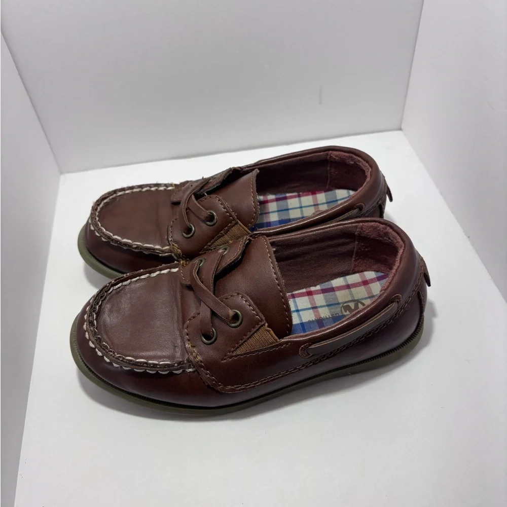 Kids Brown‎ Boat Shoes